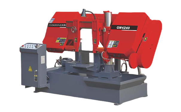 晴隆GW4240双柱卧式带锯床